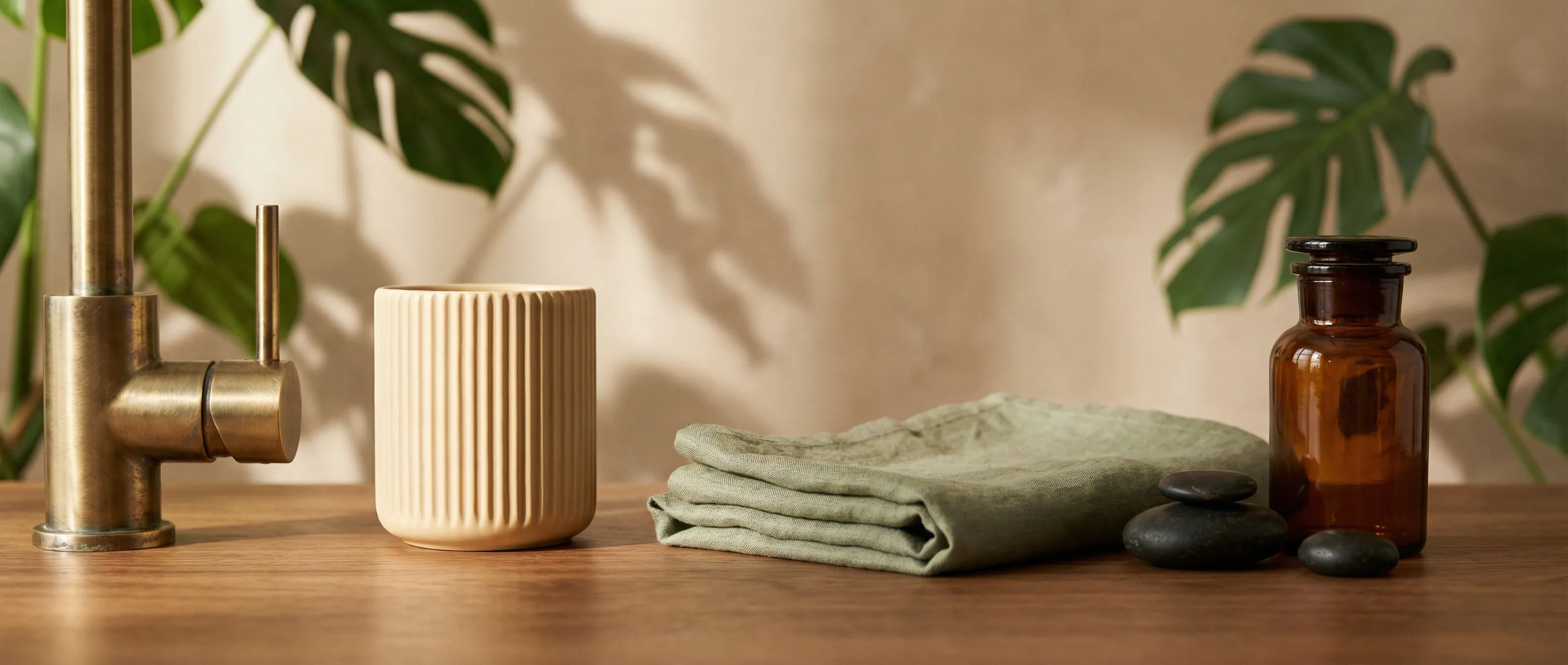 SK Performance recovery suite with integrated wellness equipment and earthy finishes